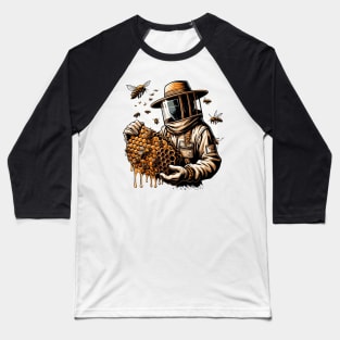 Bees Everywhere Baseball T-Shirt